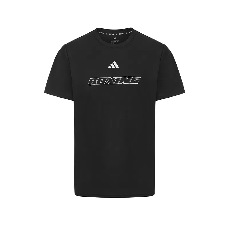 Детская быстросохнущая футболка Adidas белая — фото 3