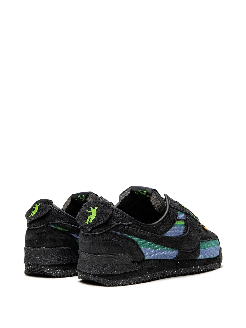 Кроссовки Black/Blue из коллаборации с Union Cortez Nike, черный — фото 3