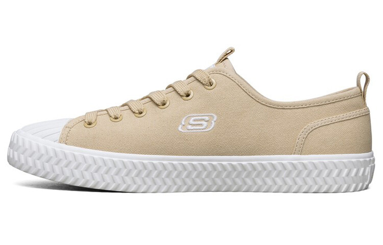 

V"lites Canvas Shoes Men Low-top Khaki Skechers