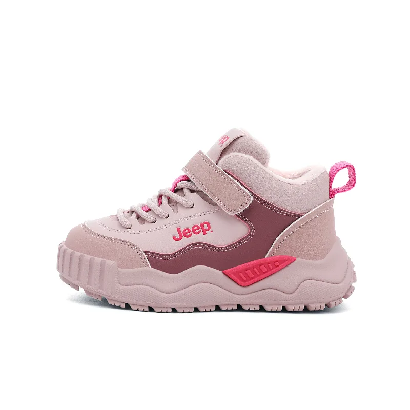 Детские утепленные нескользящие ботинки Explorer 2.0 Jeep, Neon Pink