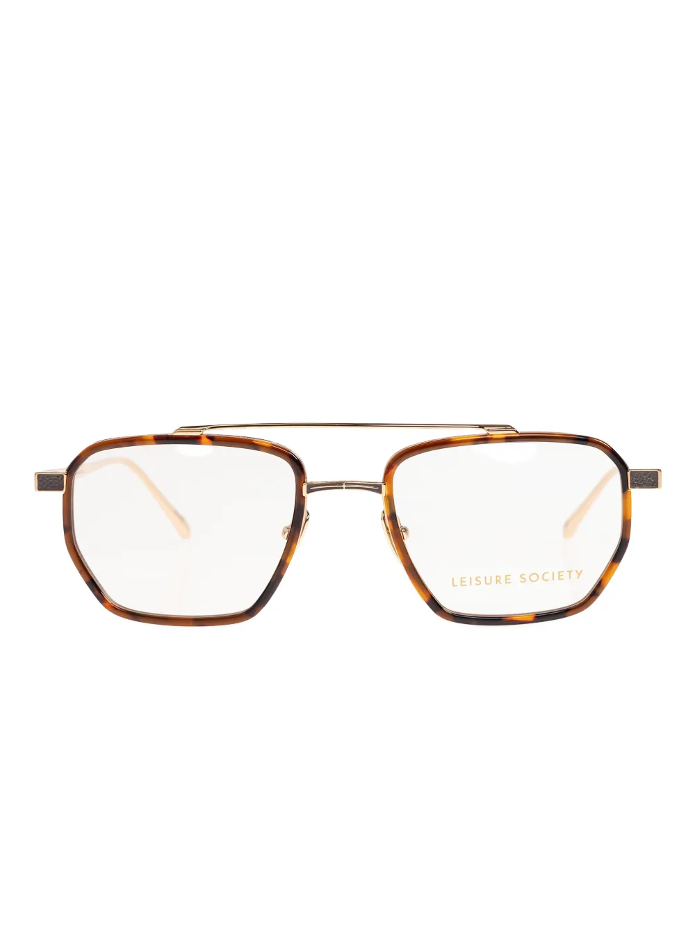 

Очки в оправе "призма" цвета "черепаховый панцирь" Leisure Society, коричневый