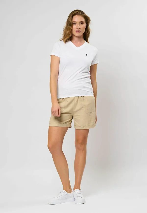 Базовая футболка uwadelle U.S. Polo Assn., White — фото 2
