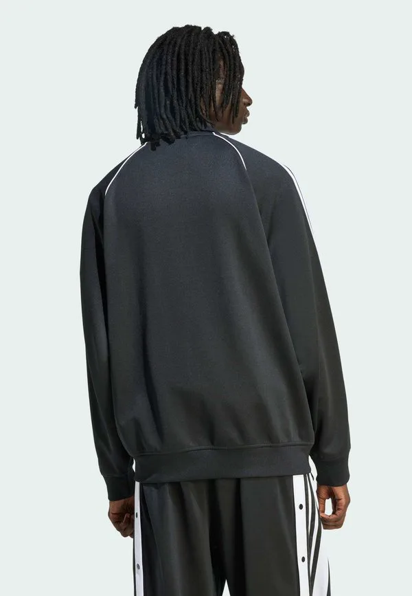 Свободная куртка-бомбер Adidas Originals, Black White — фото 2