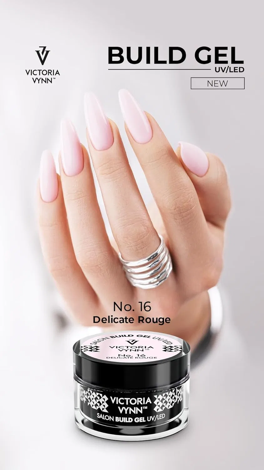 Гель для наращивания ногтей Victoria Vynn Build Gel UV/LED, 50 мл Victoria Vynn, No. 16 Delicate Blushes — фото 2