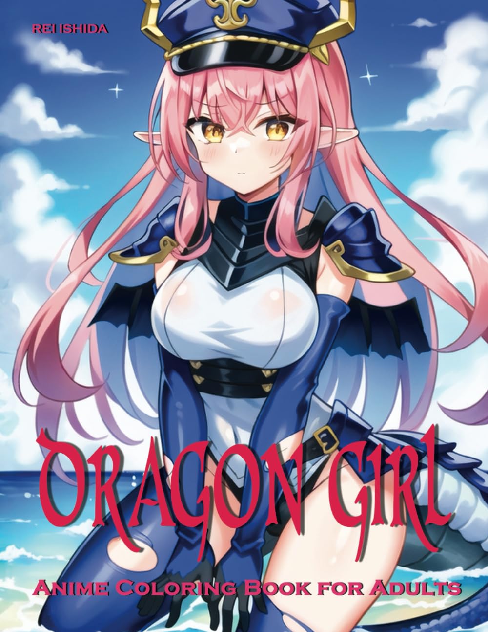 

Dragon Girl: Anime Coloring Book for Adults (Anime Girl Archetypes) (Independently published)