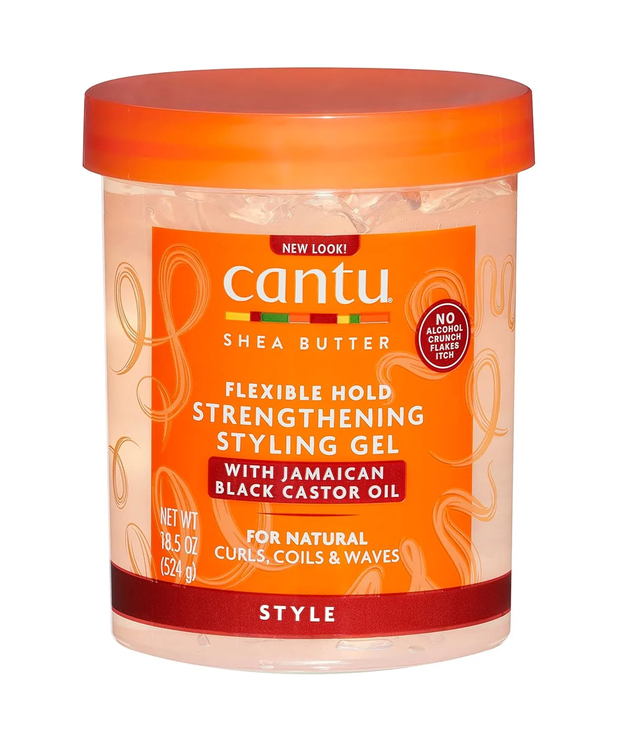 Укрепляющий гель для укладки CANTU Shea Butter Flexible Hold 524 г Cantu