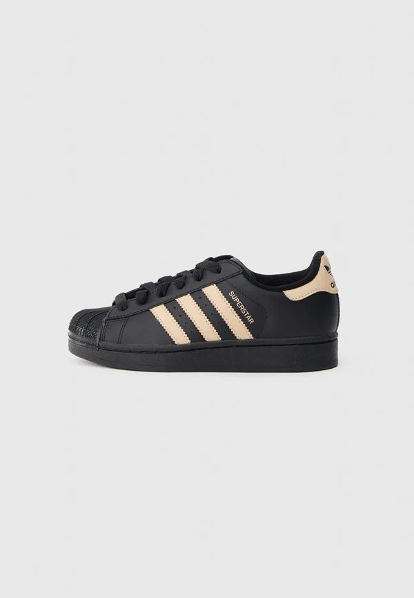 Кроссовки superstar ii унисекс Adidas Originals, Core Black/Stone Khaki