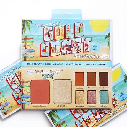 Палетка для лица Voyage Gold Coast, Thebalm — фото 2