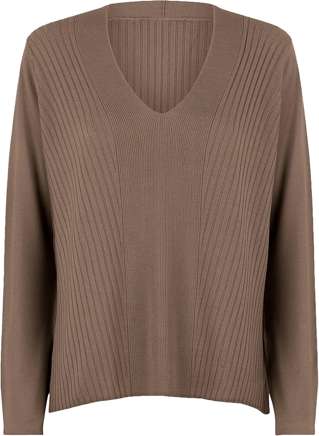 

Wolford Merino Blend топ с длинными рукавами для женщин 100% Merino Wool свитер с рубчиком и V-образным вырезом