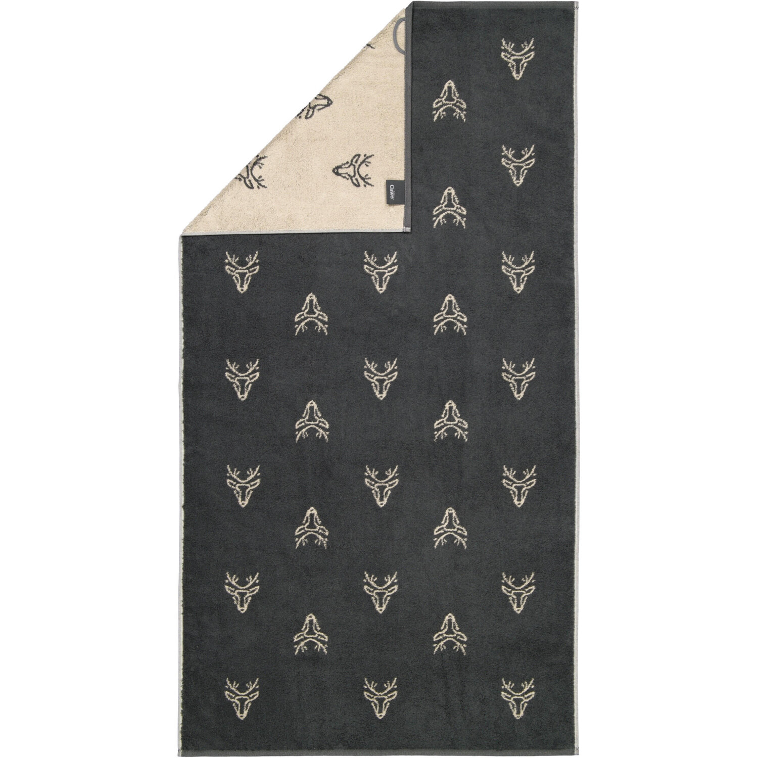

Towels alpenchic edition allover 6229 Cawoe, серый