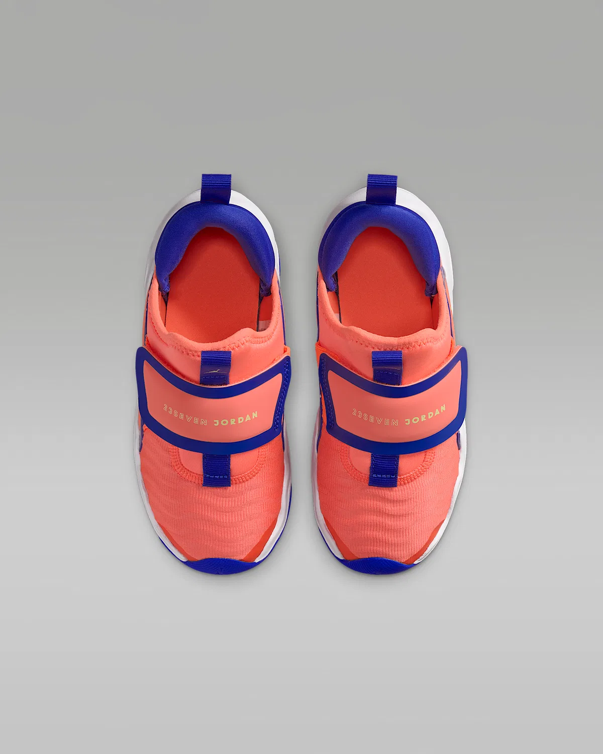 Детские кроссовки Jordan 23/7.2 EasyOn, Bright Mango/Game Royal/White/Barely Volt — фото 4