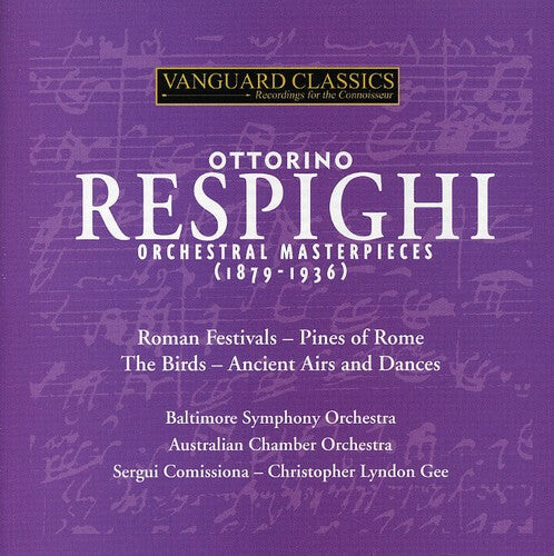 

CD диск Respighi / Baltimore So / Australian Co: Orchestral Works