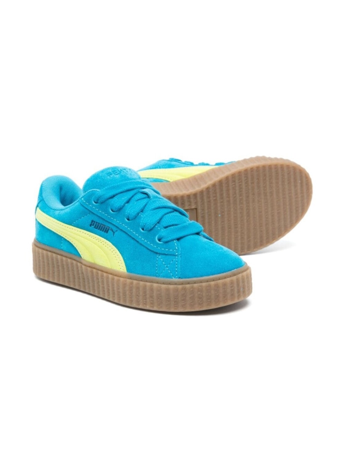 Puma Kids кроссовки Creeper Phatty из коллаборации с Fenty, синий — фото 2
