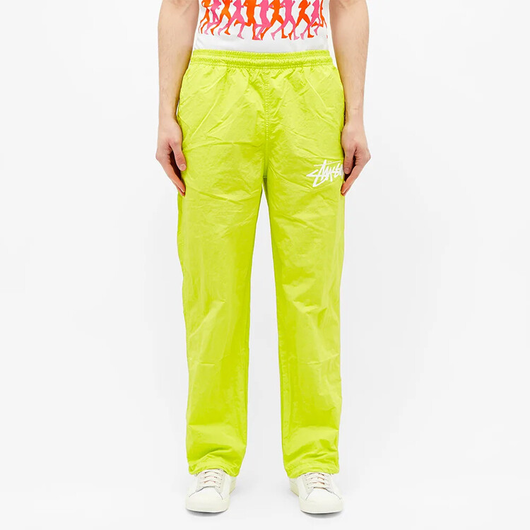 Трикотажные спортивные штаны Nike X Nike Cobranded Series унисекс желтые Stussy, желтый — фото 3