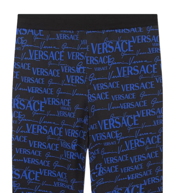 Вязаные спортивные штаны мужские разноцветные VERSACE — фото 4