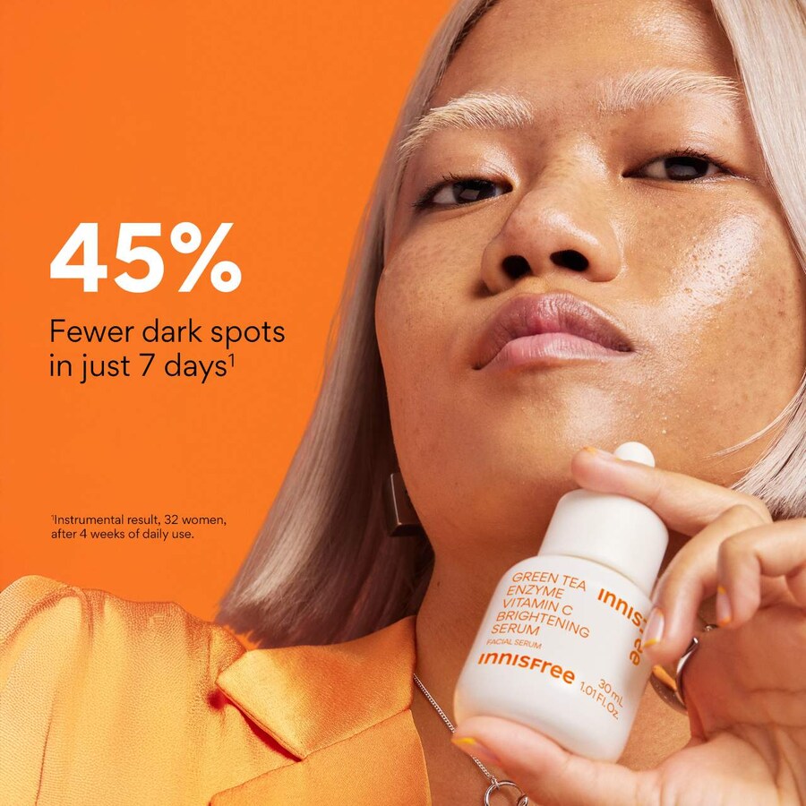 Тоник Innisfree — Осветляющая с экстрактом зеленого чая и витамином С, 30 мл — фото 3