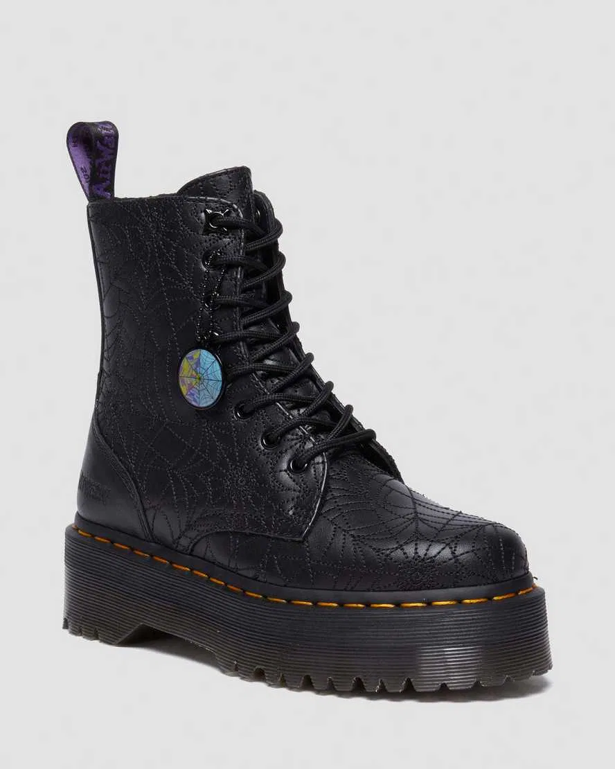 Ботинки на платформе Jadon Wednesday Dr Martens, черный