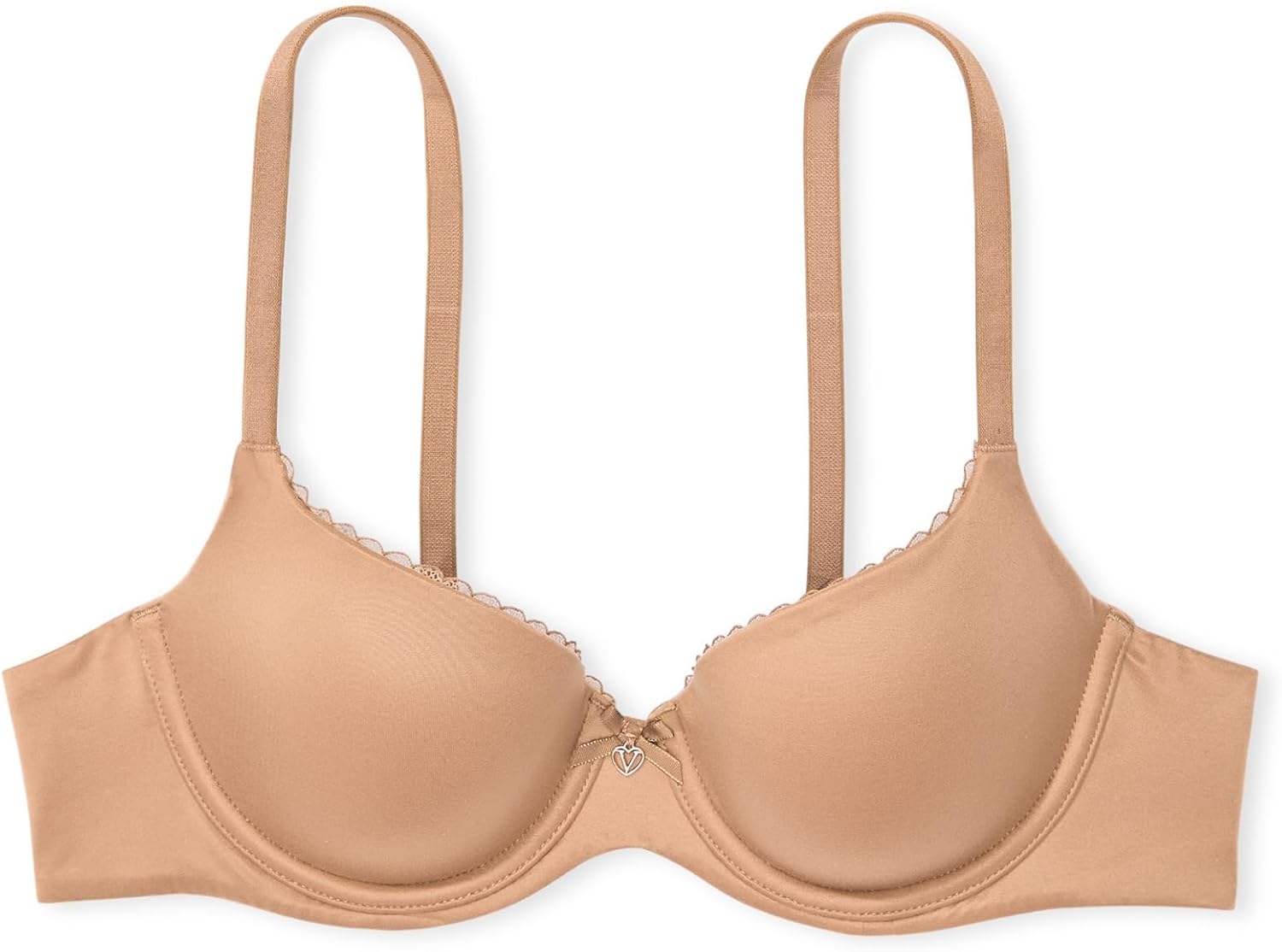 Бюстгальтер Victoria's Body by Victoria с легкой подкладкой и футболкой Victoria's Secret, Toasted Sugar Smooth — фото 3
