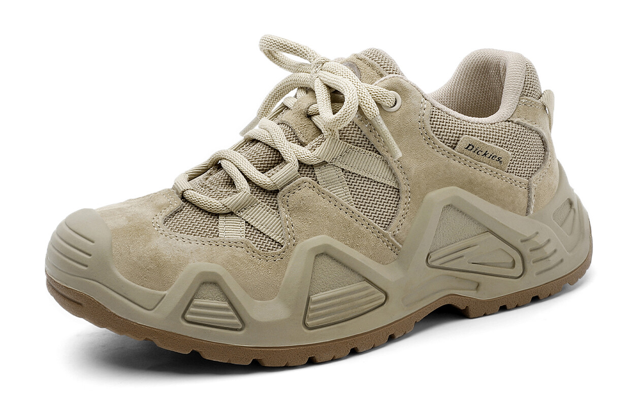 Детские кроссовки Kids Low-top Хаки/Светло-розовый/Серый/Армейский зеленый Dickies, хаки — фото 2