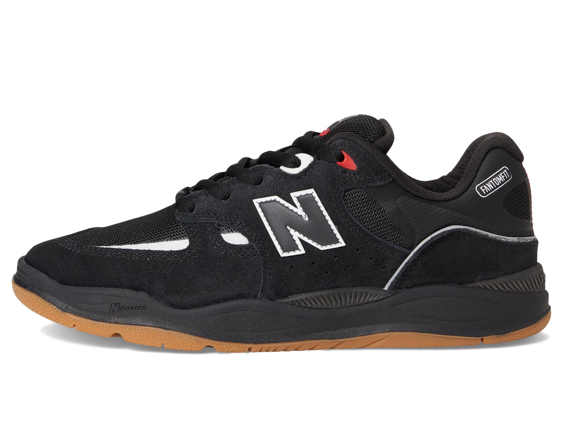 Кроссовки New Balance Numeric 1010 - Tiago Lemos, Black/Gum 1 — фото 4