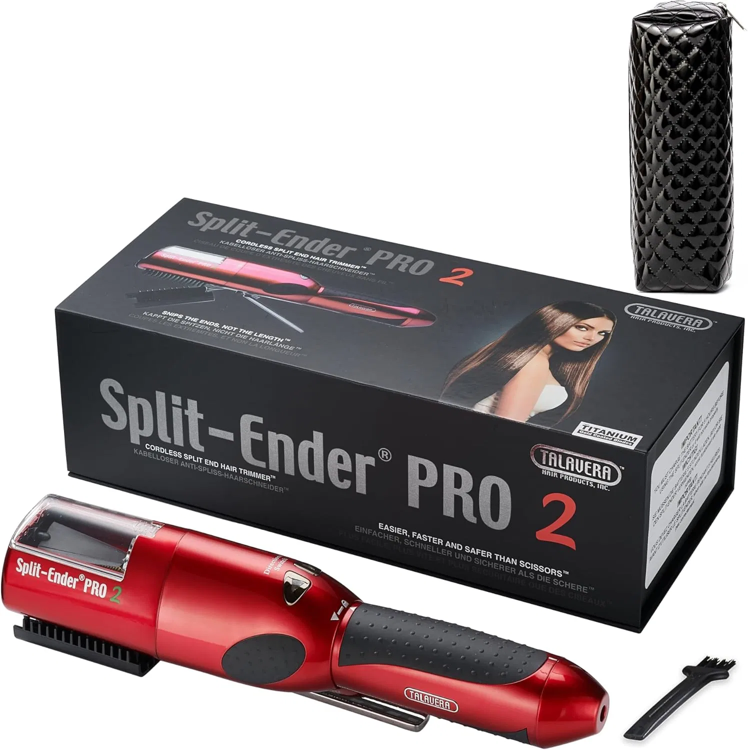 Триммер для секущихся кончиков Split-Ender PRO 2 Split Ender, Red