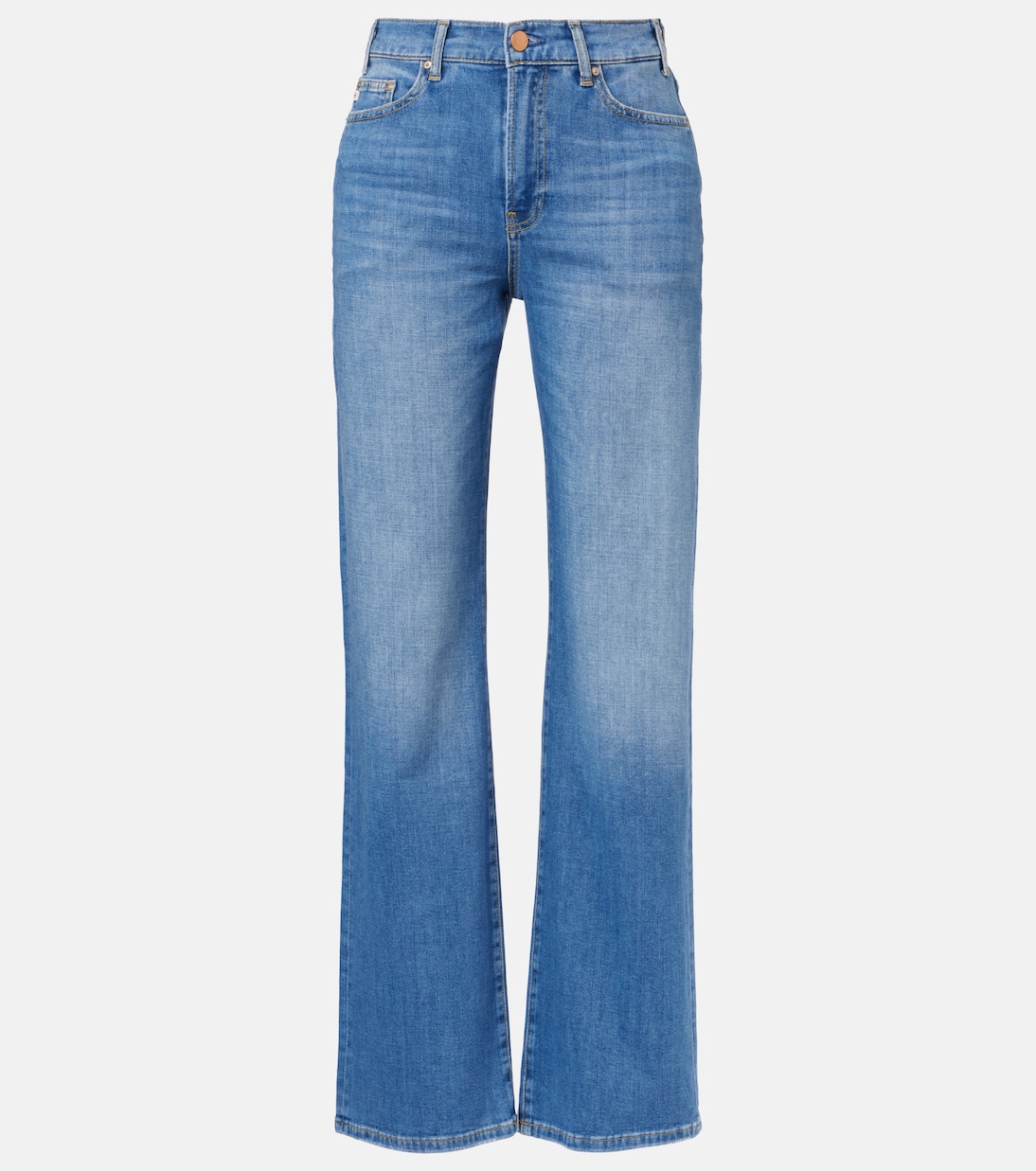 

Новые мешковатые джинсы с высокой посадкой и широкими штанинами AG Jeans, Macon