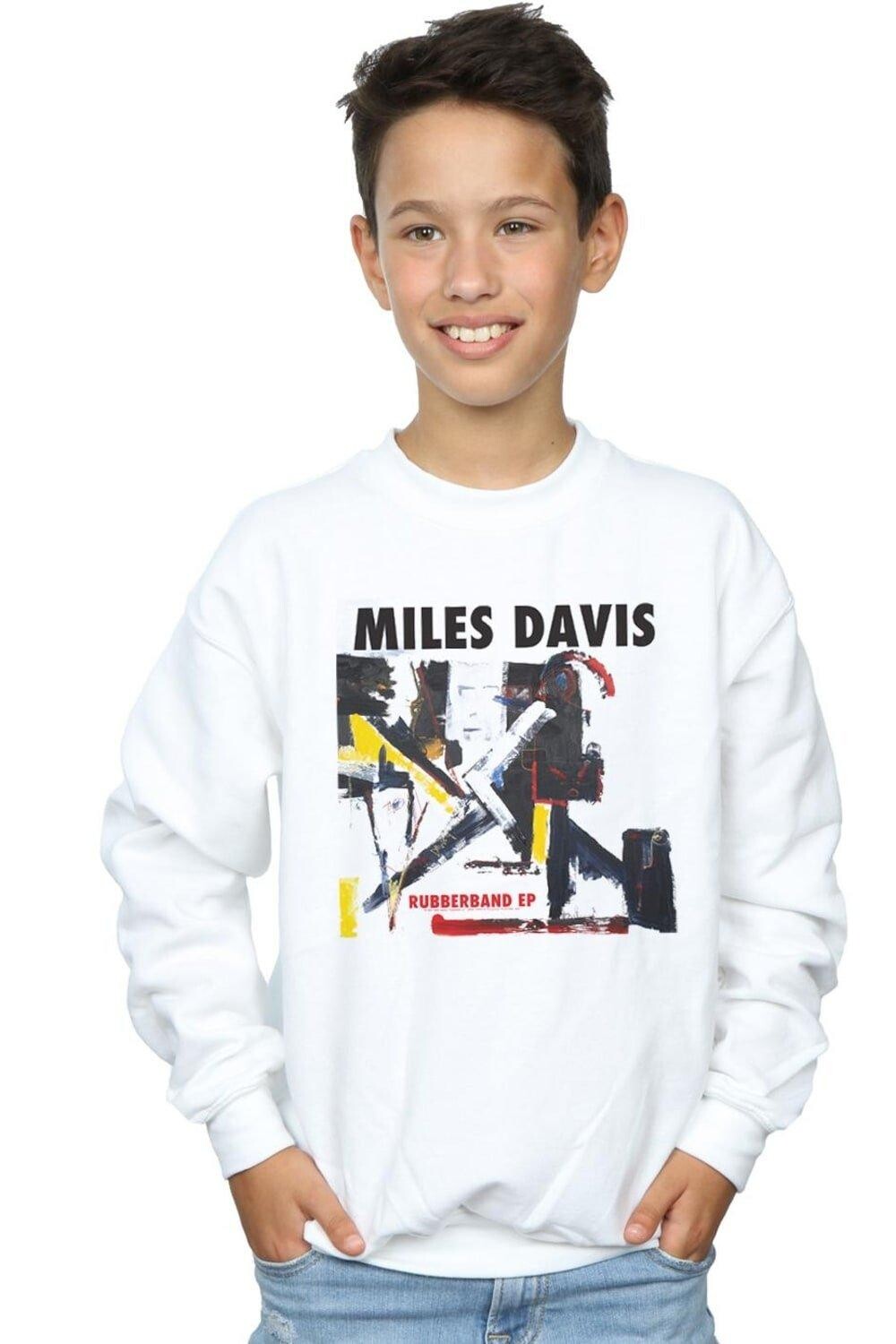 

Толстовка с резиновой лентой EP Miles Davis, белый
