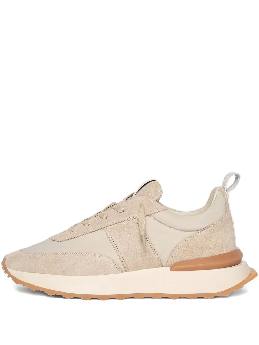 

Кроссовки Monaco suede leather panelled snekares Manière De Voir, нейтральный
