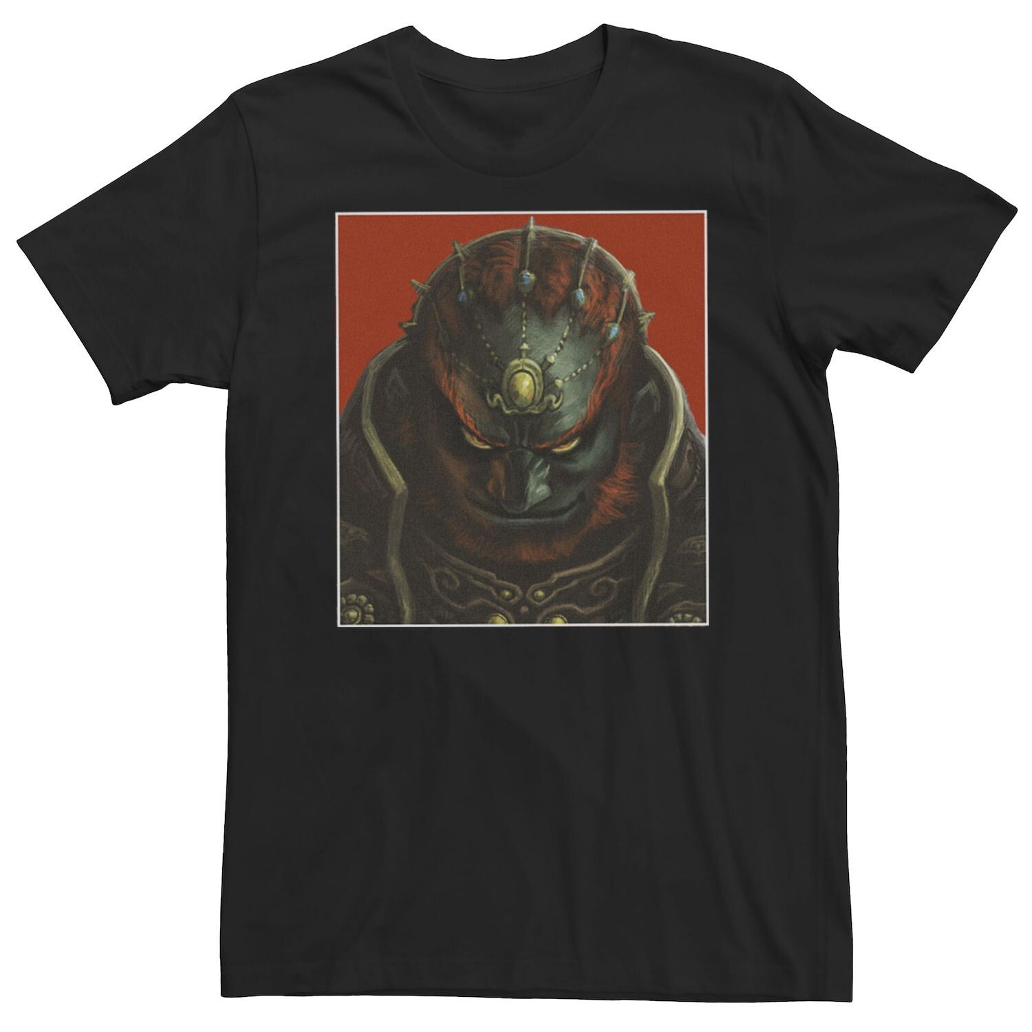 

Мужская футболка с плакатом и портретом The Legend Of Zelda Ganon Licensed Character