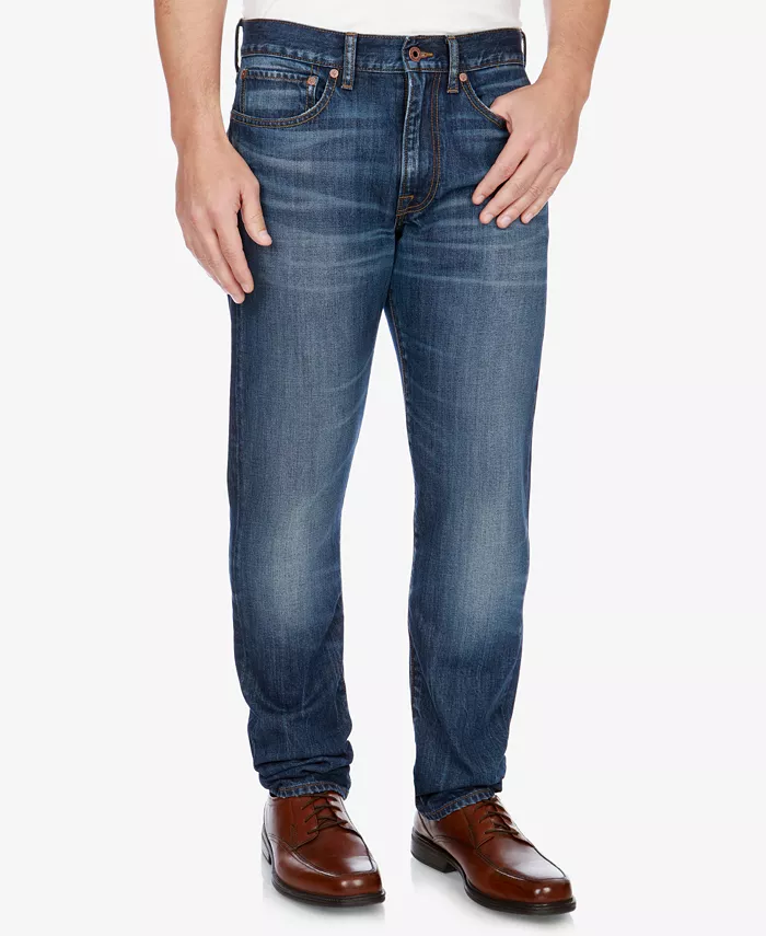

Мужские узкие джинсы 121 Heritage Stretch Lucky Brand, синий