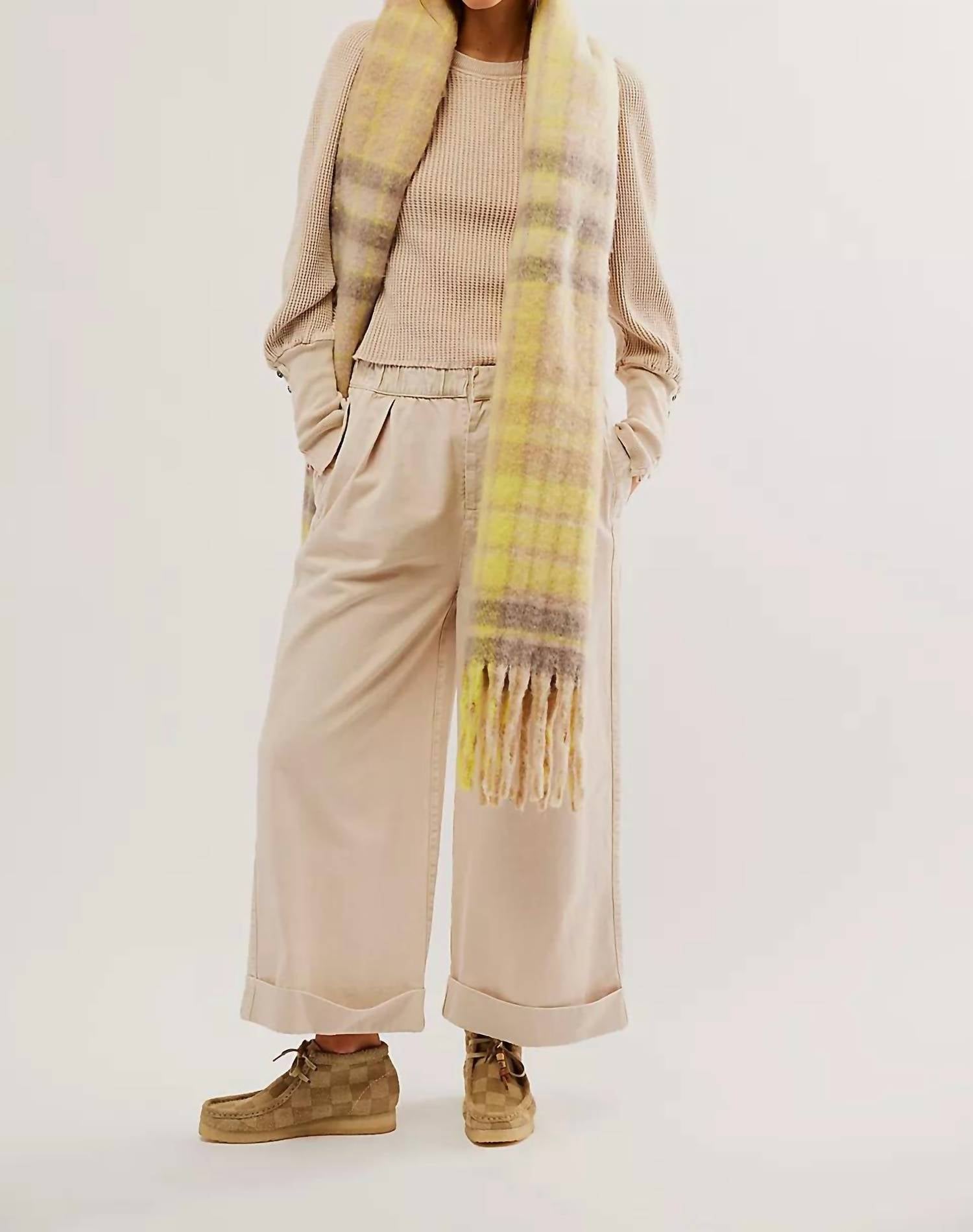 

Брюки After Love Cuff в цвете Sandshell Free People