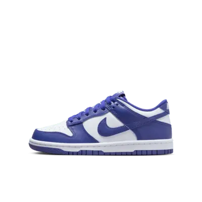 

Кроссовки Nike Dunk Low, цвет White/University Red/Concord