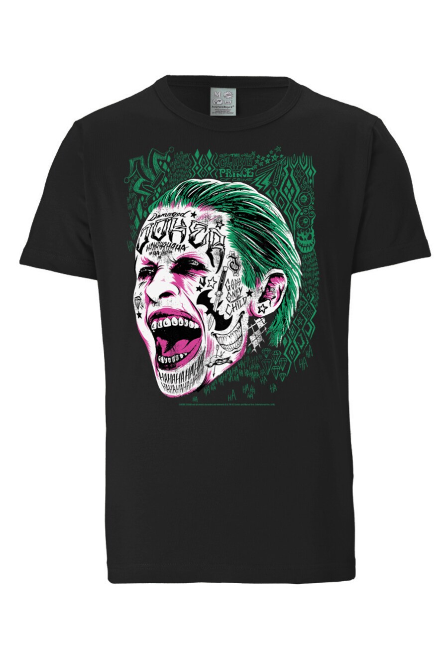 

Классическая футболка LOGOSHIRT Shirt Suicide Squad-Joker, черный