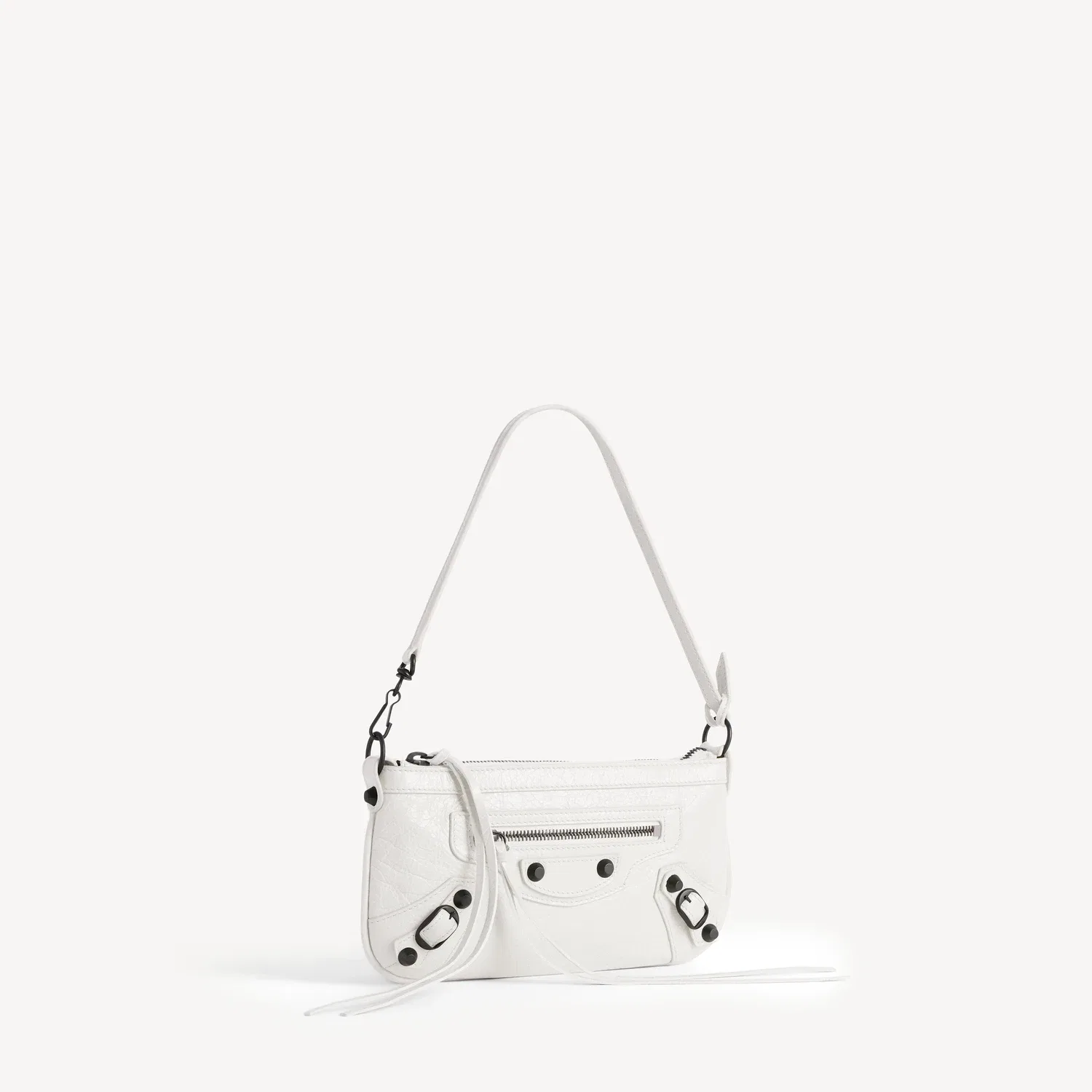 Женская сумка Le City на ремешке в цвете Optic White BALENCIAGA — фото 2