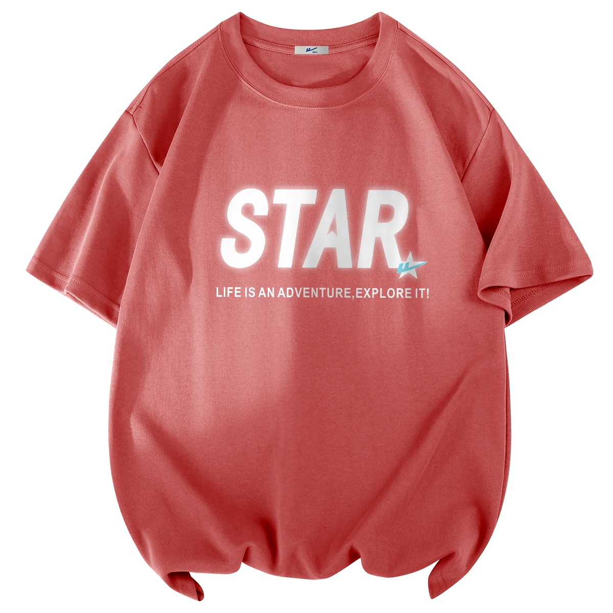 

Футболка Unisex Crew Neck Moderate Heavyweight WARRIOR, brick красный (heavyweight 100% cotton)