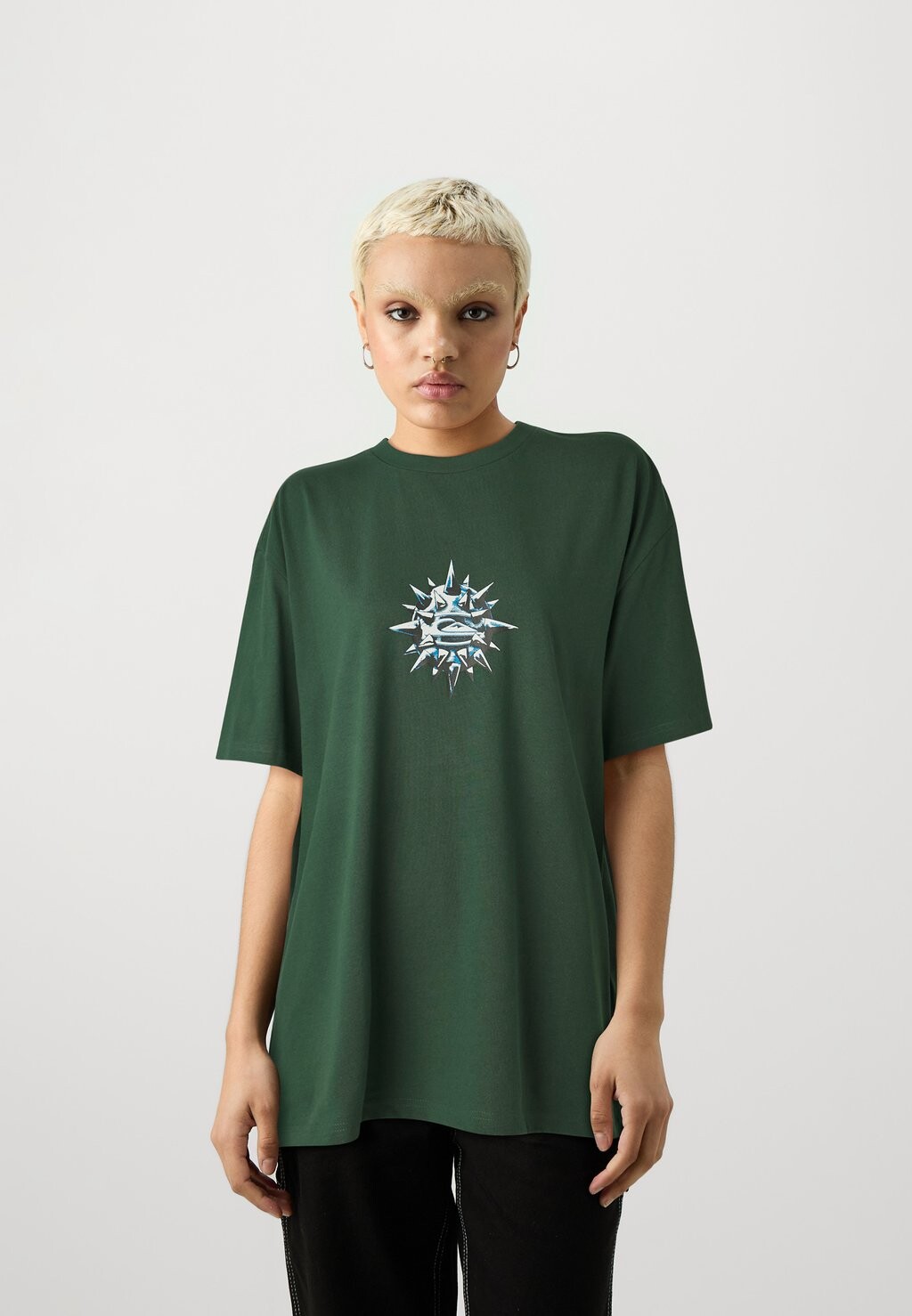 

Футболка с принтом SPIKE BALL UNISEX Quiksilver, темно-зеленый