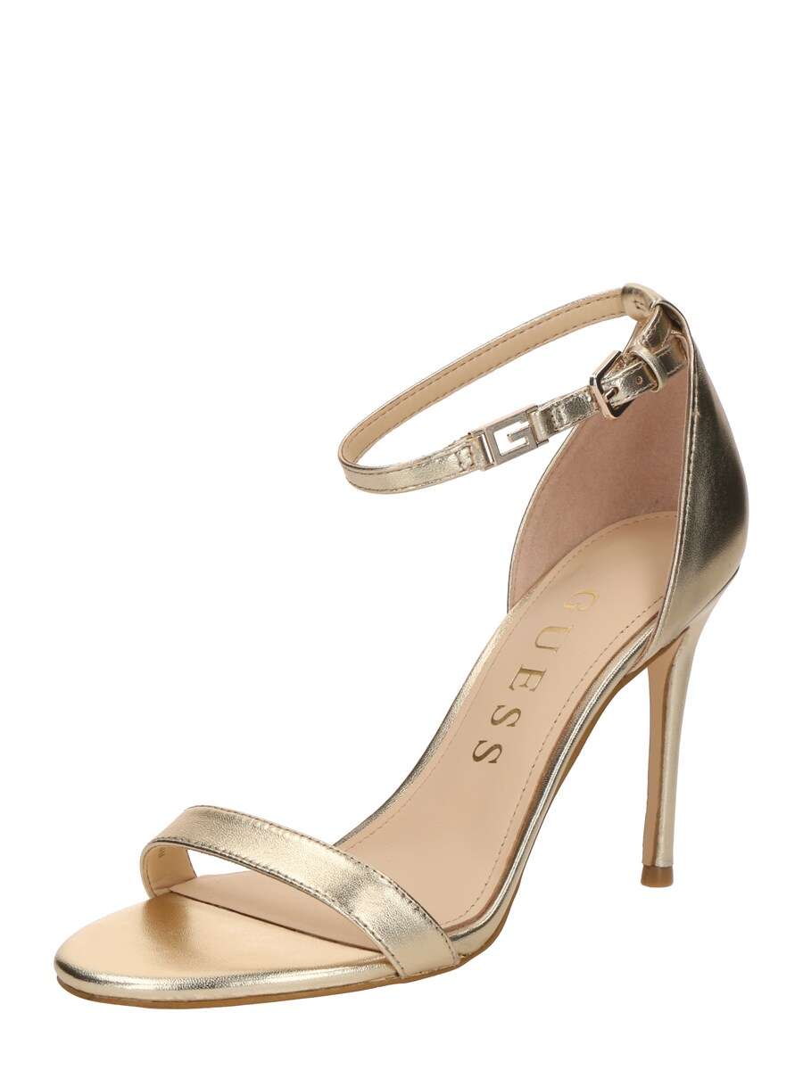 Босоножки на ремешках GUESS Kabail3, золотой