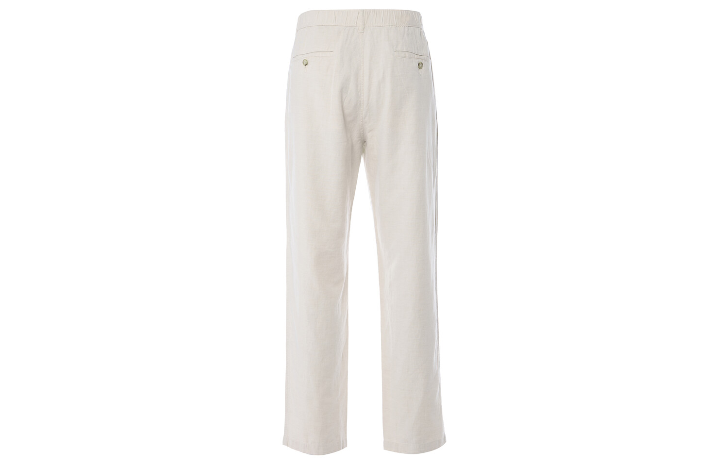 Повседневные брюки мужские Off White Uniqlo, кремовый — фото 2
