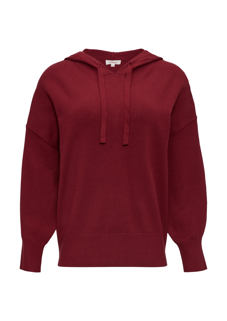

Толстовка с капюшоном s.Oliver Sweater, красный