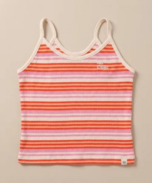 Детский топ-бордюр Rip Curl Sunrays Rib с логотипом, красный