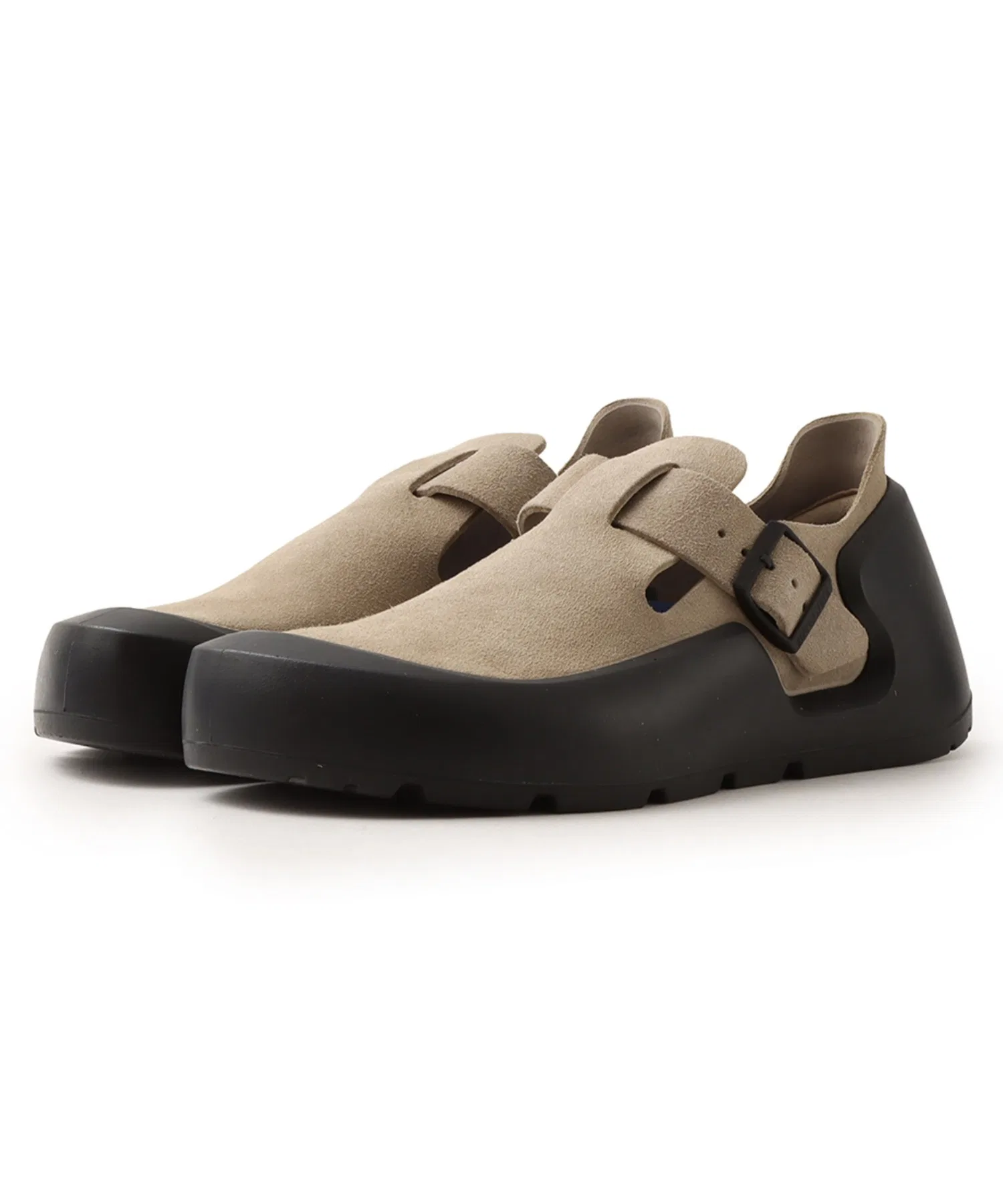 Мужские сланцы BIRKENSTOCK REYKJAVIK из кожи бежевые — фото 2