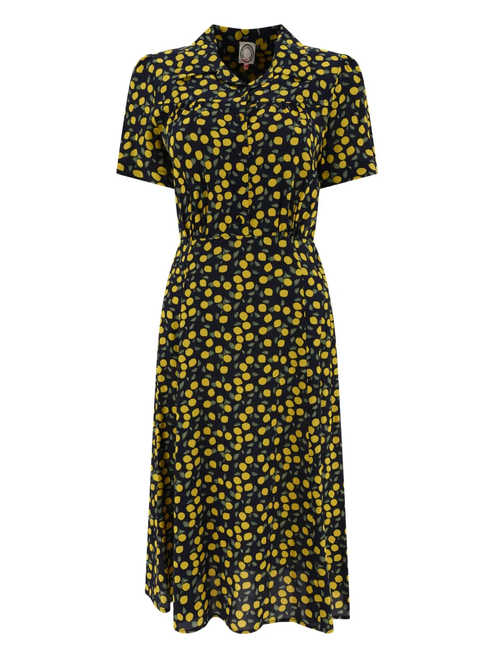 

Платье с воротником Angèle Ines De La Fressange, синий