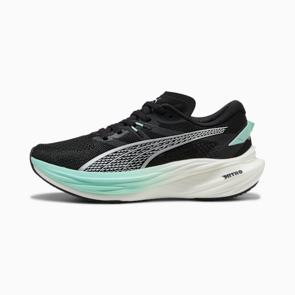 Женские кроссовки для бега по шоссе Deviate Nitro 3 Puma, черный