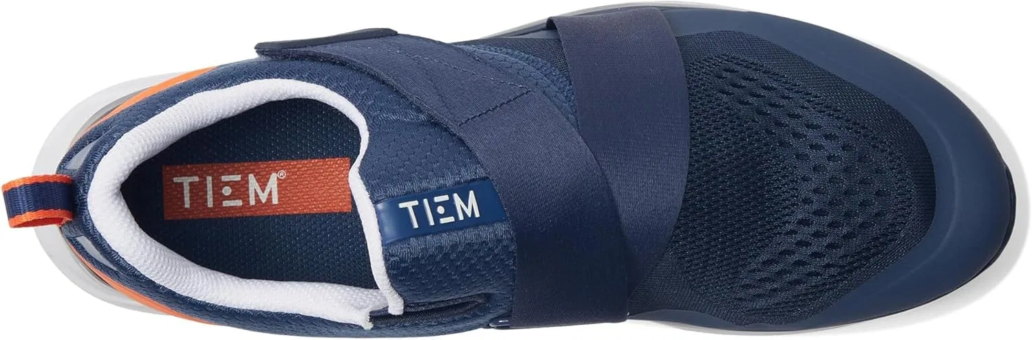 Кроссовки TIEM Men's Slipstream Platform, Navy Orange — фото 2