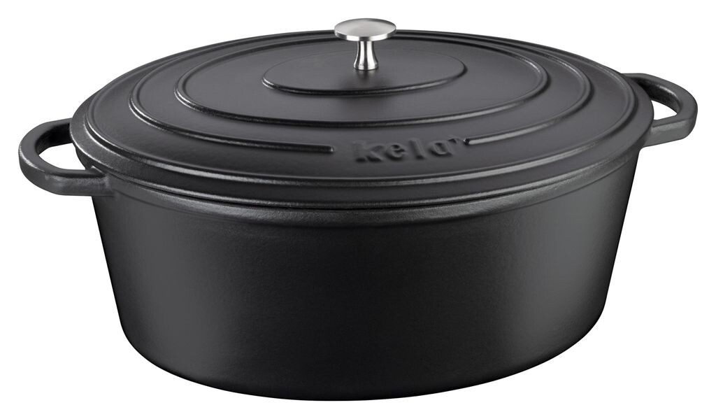 

Форма для выпечки Kela с крышкой Calido 36x29 см черная KL-12474, черный