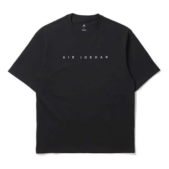 

Футболка Air Jordan x Union Logo Tee 'Black', черный