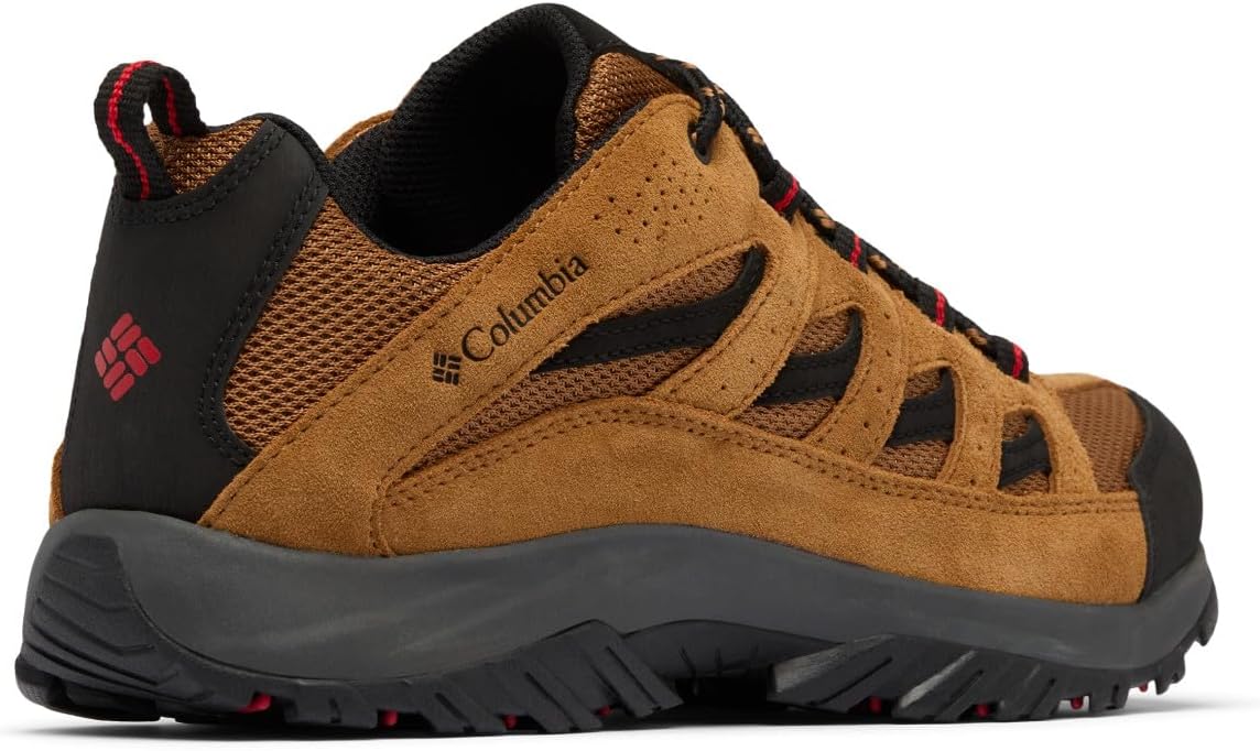 Кроссовки для походов Columbia Men's Crestwood, Camel Brown Mountain Red, размер 7 — фото 2