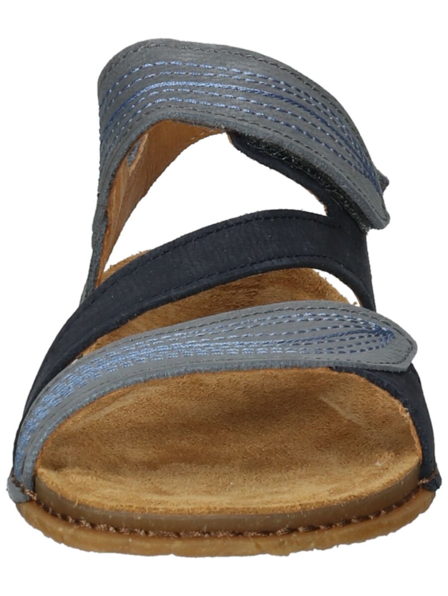 Сандалии EL NATURALISTA Panglao, цвет Navy/Smoke blue — фото 3