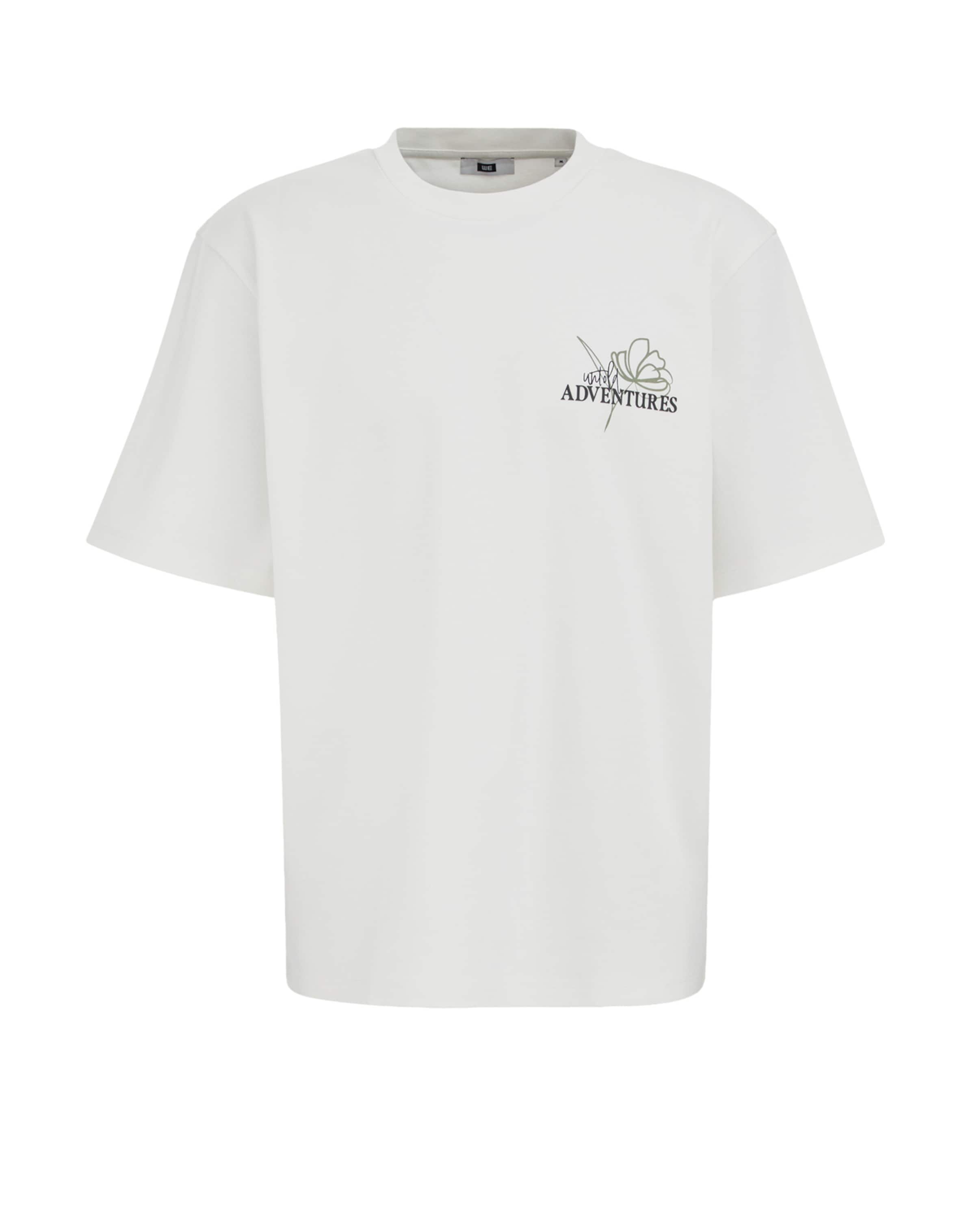 

WE Fashion Футболка в белом цвете