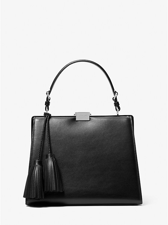 

Сумка-Кошелек Simone из кожи с кисточками Michael Kors, черный